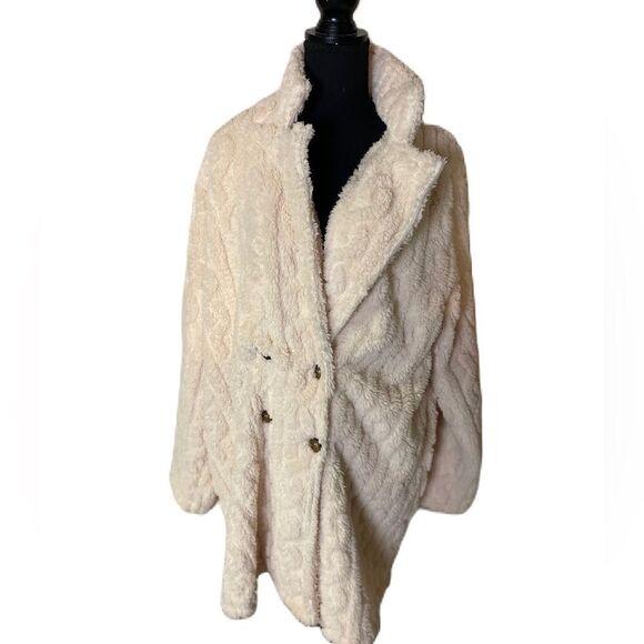 BOUTIQUE Oversized Teddy Coat Super - Picture 1 of 11